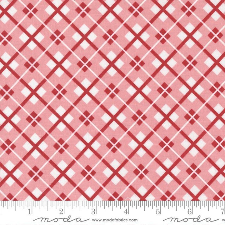 Moda - Holly Jolly - Gift Wrap Plaid Cheeky MODA/ United Notions 