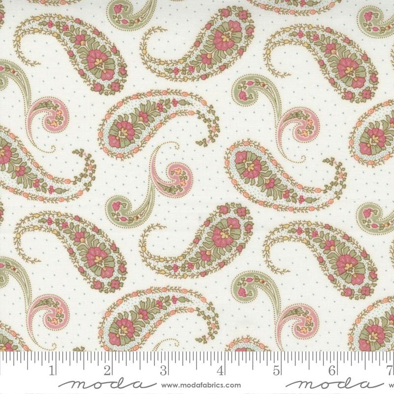 Moda - Promenade - Paisley Waltz Cloud MODA/ United Notions 