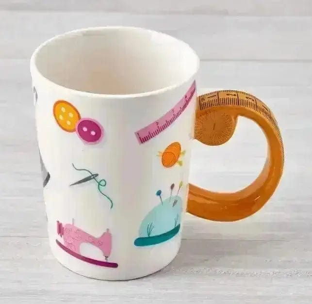 Tape Measure Sewing Mug MODA/ United Notions 