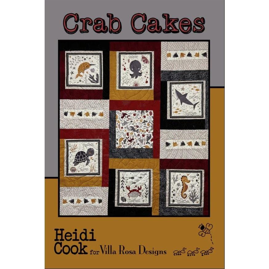 Villa Rosa Postcard - Crab Cakes Quilt Pattern Villa Rosa Designs 