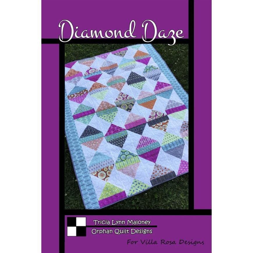 Villa Rosa Postcard - Diamond Daze Quilt Pattern Villa Rosa Designs 