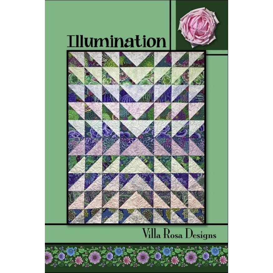 Villa Rosa Postcard - Illumination Quilt Pattern Villa Rosa Designs 