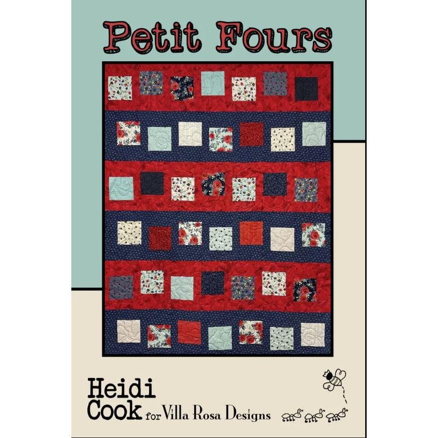 Villa Rosa Postcard - Petit Fours Quilt Pattern Villa Rosa Designs 