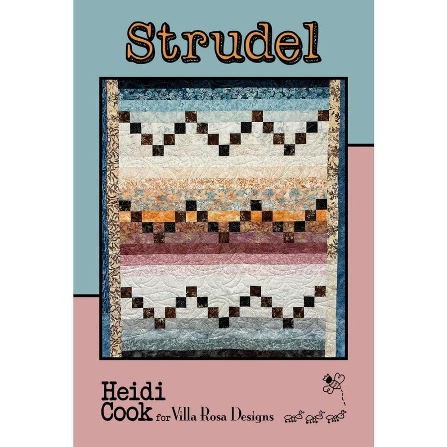 Villa Rosa Postcard - Strudel Quilt Pattern 609670631837