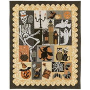 Happy Hauntings BOM Quilt Pattern Vintage Spool 