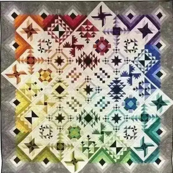Heritage Square Pattern Whirligig Designs 