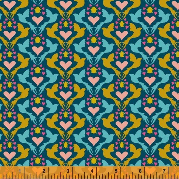 Eden - Dovelove Blue Windham Fabrics 