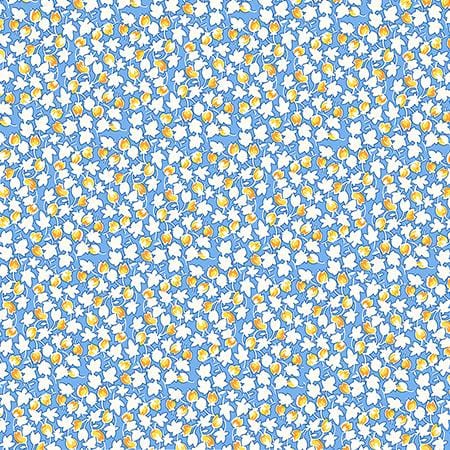 Wild Flour - Best Buds Blue Windham Fabrics 