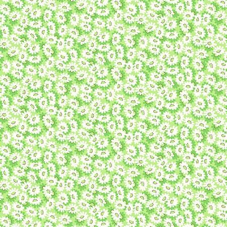 Wild Flour - Daisy Field Green Windham Fabrics 