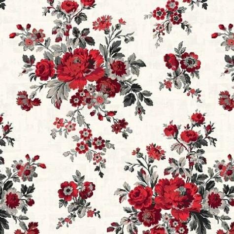 Windham - Ruby - Splendor White Windham Fabrics 