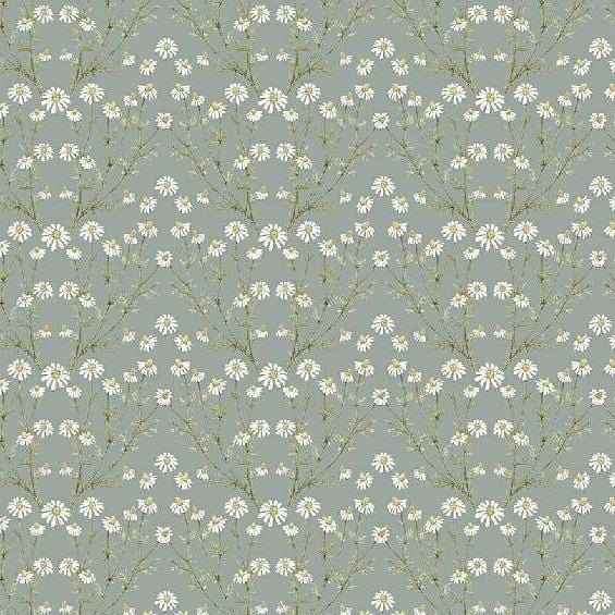 Windham - Secret Garden - Chamomile Slate Windham Fabrics 