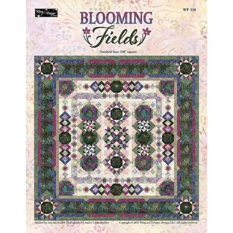 Blooming Fields Quilt Pattern Checker Distributors 