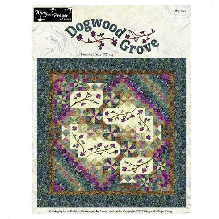 Grove Pattern Wing and a Prayer - Dogwood Grove Pattern – Stitchin' Heaven