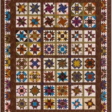 Four Star Generals Pattern Yellow Creek Quilt Designs 
