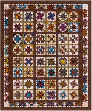 Four Star Generals Pattern Yellow Creek Quilt Designs 