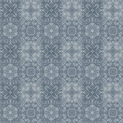 Zakaria - Tonal Tiles - Gray Clothworks Textiles, Inc. 