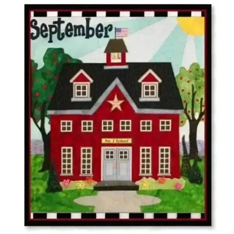 September Holiday House Zebra Patterns 